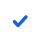 blue check icon
